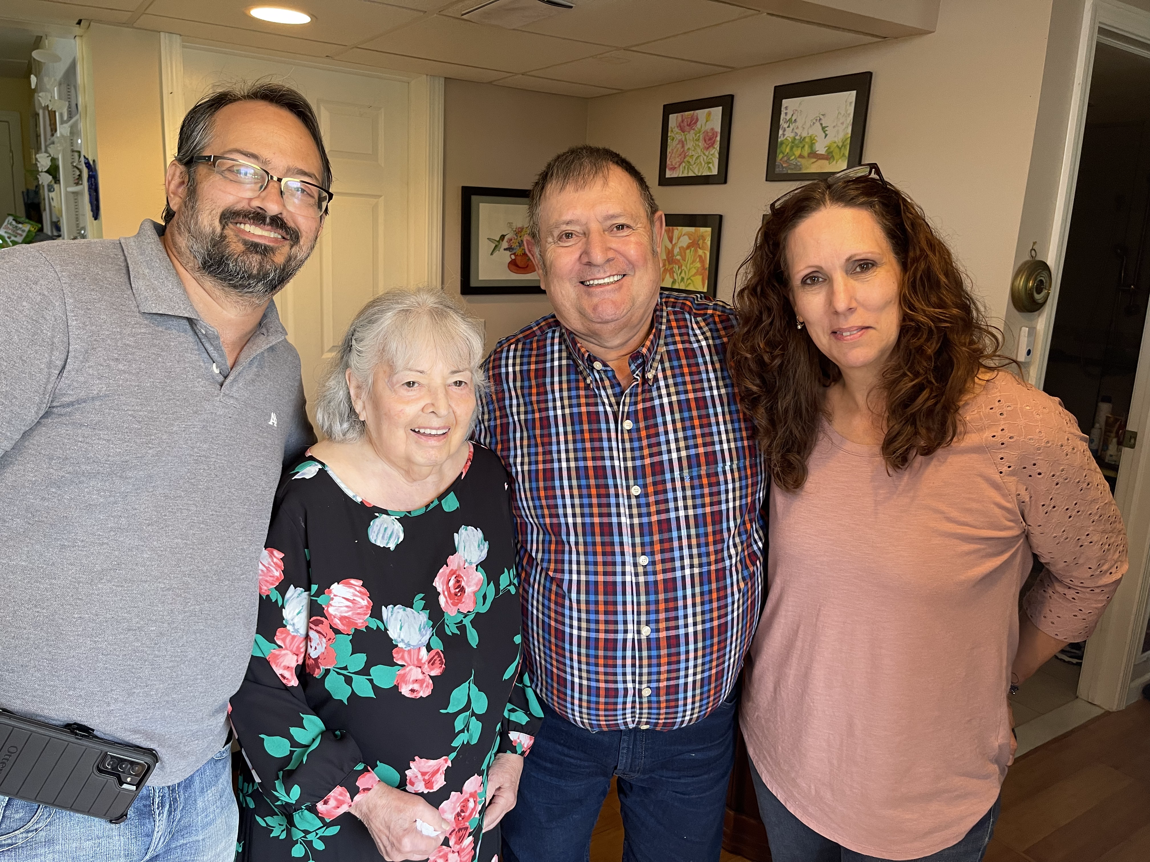 Chris (Kit) and Janet Johnson, Bill Smith and Laurie Smith Johnson