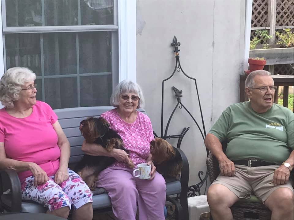 Marian O'Neil, Janet, and George O'Neil